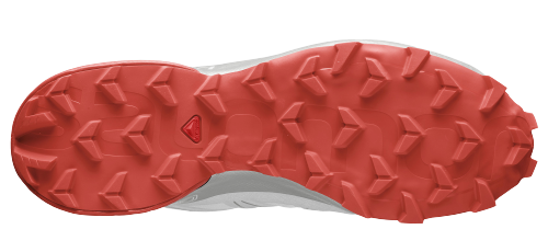 Кроссовки мужские Salomon Speedcross 5 White/Cherry - Фото 3 большая