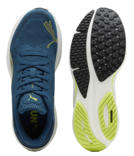 Кроссовки мужские Puma Magnify Nitro 2 Ocean Tropic/Puma Black/Lime Pow - Фото 4 большая