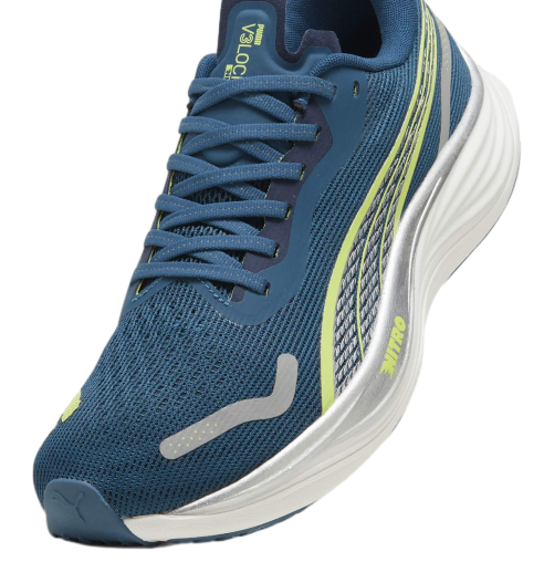 Кроссовки мужские Puma Velocity Nitro 3 Ocean Tropic/Lime Pow/Puma Silver - Фото 5 большая