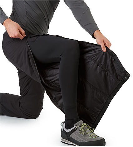 Брюки унисекс Arcteryx Atom LT Black - Фото 2 большая