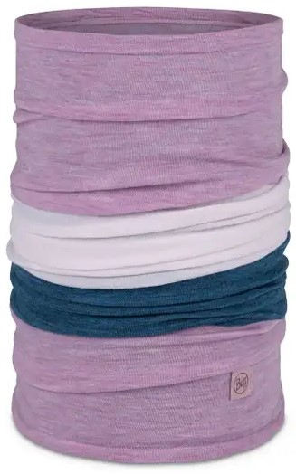Бандана Buff Merino Move Block Camelia - Фото 1 большая