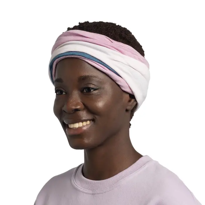 Бандана Buff Merino Move Block Camelia - Фото 5 малая