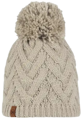 Шапка Buff Knitted & Fleece Hat Caryn Cru - Фото 1 большая