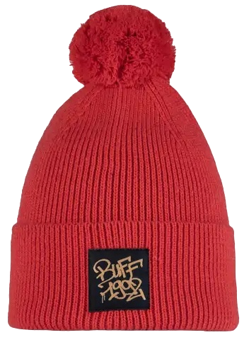 Шапка детская Buff Knitted Deik Orange Red - Фото 1 большая