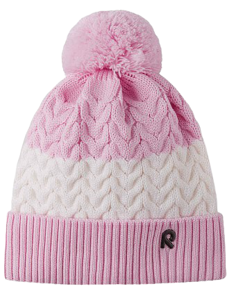 Шапка детская Reima Hopea Tuiskuta Pale Rose - Фото 2 большая