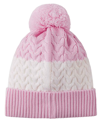 Шапка детская Reima Hopea Tuiskuta Pale Rose - Фото 3 большая