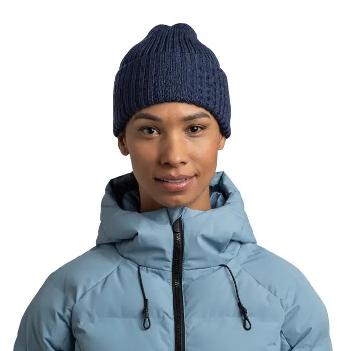 Шапка Buff Knitted Erviny Midnight - Фото 3 малая