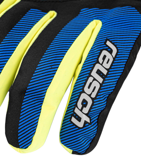 Перчатки детские Reusch Duke R-Tex XT Black/Brilliant Blue/Yellow - Фото 4 большая