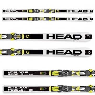 Горные лыжи Head WC Rebels iGS RD SW Race Plate с креплениями FreeFlex Pro 16 - Фото 1 большая