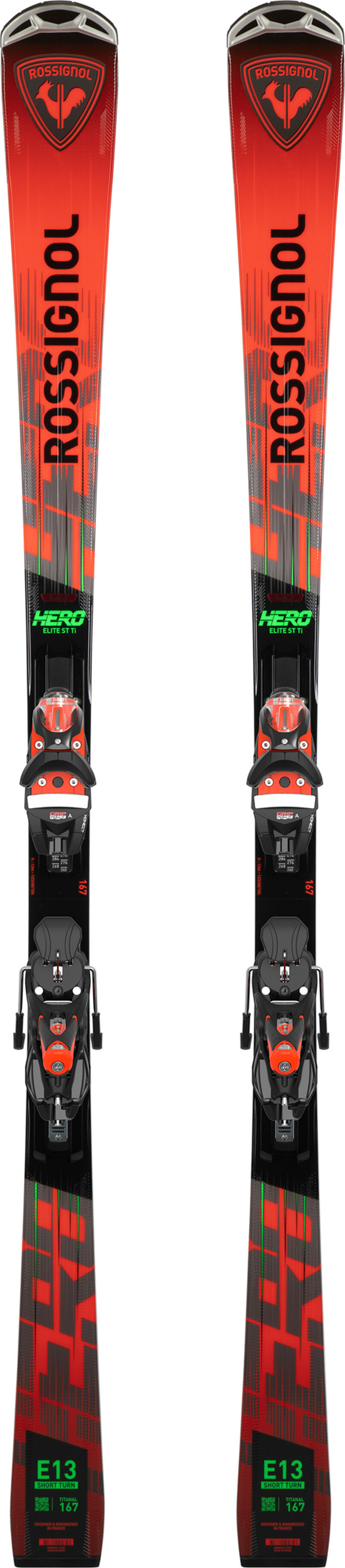 Горные лыжи Rossignol Hero Elite St Ti Konect с креплениями Nx 12