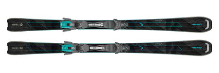 Женские горные лыжи Head Pure Joy SLR с креплениями JOY 9 AC SLR black/turquoise - Фото 2 большая