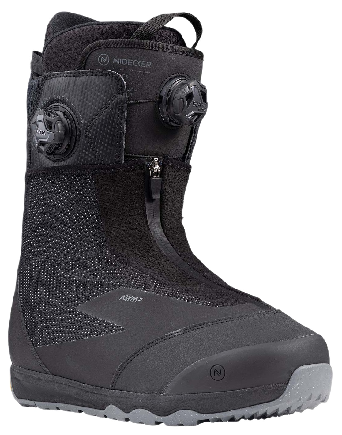 Сноубордические ботинки мужские Nidecker Index Black - купить в
