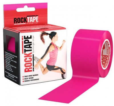Кинезиотейп Rocktape Classic 5 см х 5 м розовый - Фото 1 большая