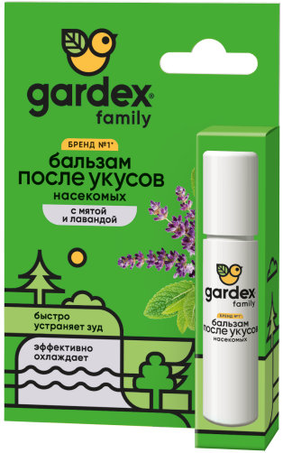 Бальзам после укусов Gardex Family 7мл - Фото 1 большая