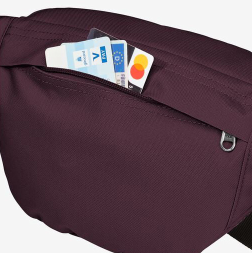 Поясная сумка Jack Wolfskin Konya Hipbag Amaranth - Фото 5 большая