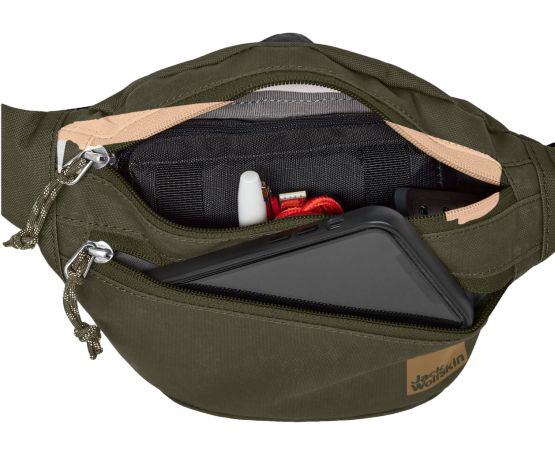 Поясная сумка Jack Wolfskin Konya Hipbag Island Moss - Фото 6 большая