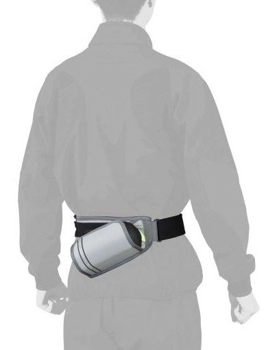 Держатель для бутылки Mizuno Bottle waist pouch чер - Фото 4 большая