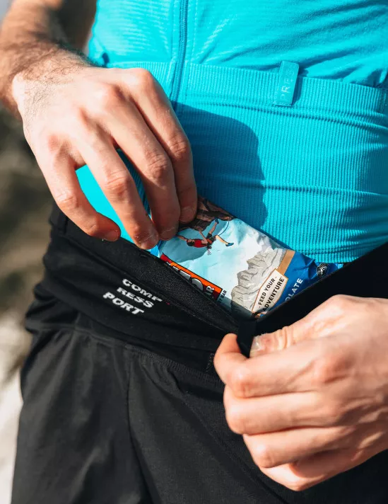 Пояс Compressport Free Belt Mini Black - Фото 3 малая