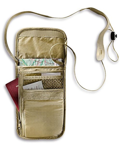 Кошелек Tatonka Skin Neck Pouch Natural - Фото 3 большая