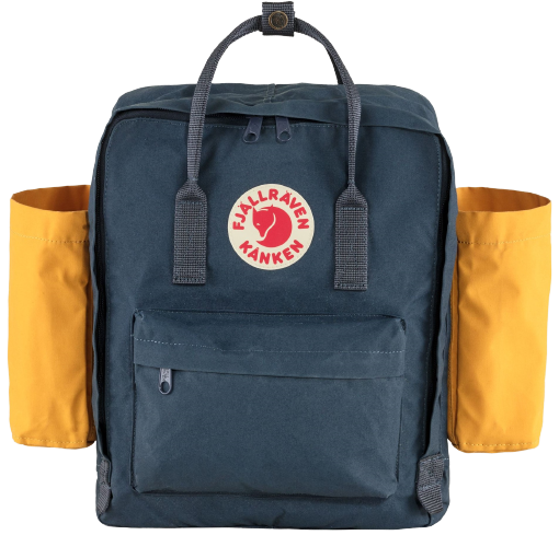 Карман для рюкзака Fjallraven Kanken Bottle Pocket Foliage Green - Фото 12 большая