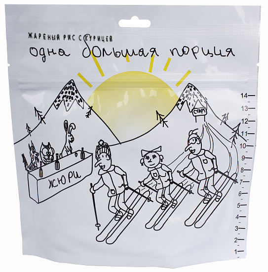 Жареный рис с курицей терияки Спецдеталь 120г - Фото 1 большая