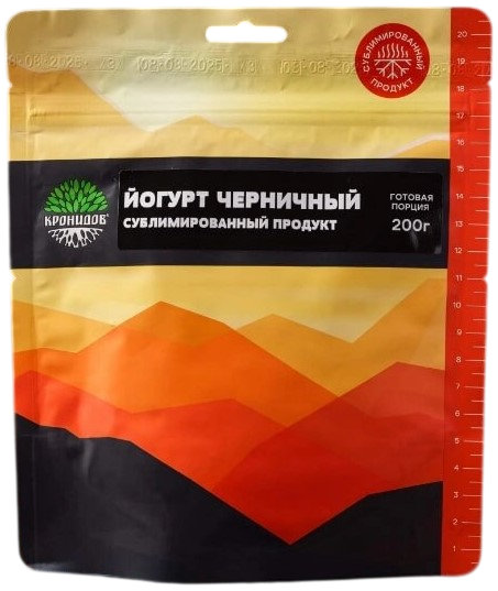 Йогурт сублимированный Кронидов Черника - Фото 1 большая