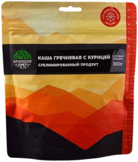 Каша гречневая с курицей Кронидов сублимированная - Фото 1 большая