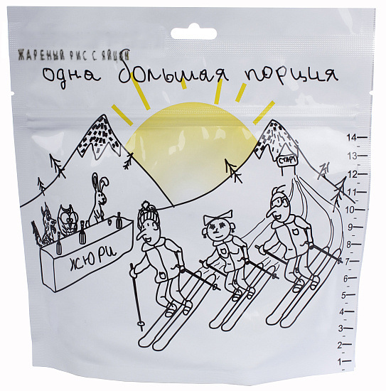 Рис с яйцом и овощами Спецдеталь 120г - Фото 1 большая