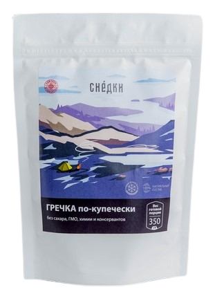 Гречка по-купечески Снедки 350г - Фото 1 большая