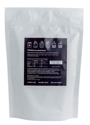 Гречка по-купечески Снедки 350г - Фото 2 большая