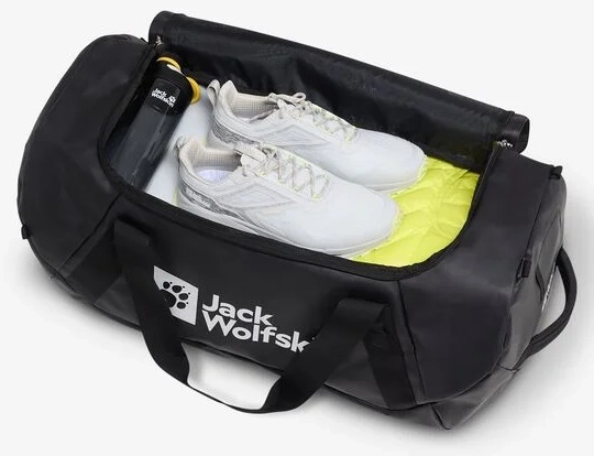 Баул Jack Wolfskin Expdn Duffle 70 Black - Фото 3 большая