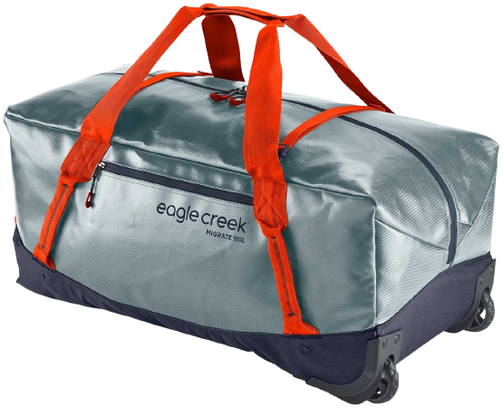 Баул Eagle Creek Migrate Wheeled Duffel 110L Biwa Lake Blue - Фото 1 большая
