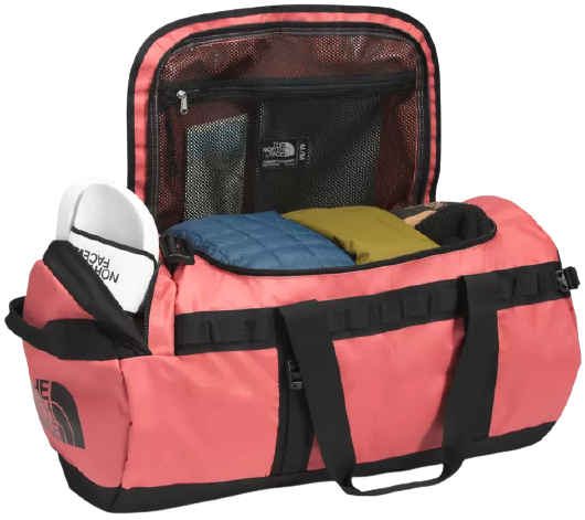 Баул The North Face Base Camp Duffel M Faded Rose/TNF Black - Фото 5 большая