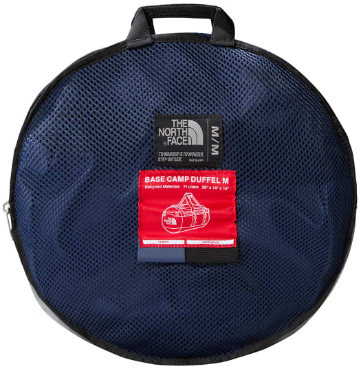 Баул The North Face Base Camp Duffel M Summit Navy/TNF Black/N - Фото 4 большая