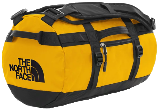 Баул The North Face Base Camp Duffel - XS Summit Gold-TNF Black - Фото 1 большая