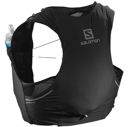 Рюкзак Salomon Sense Pro 5 Set Black - Фото 1 большая