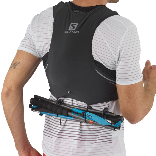 Рюкзак Salomon Sense Pro 5 Set Black - Фото 9 большая