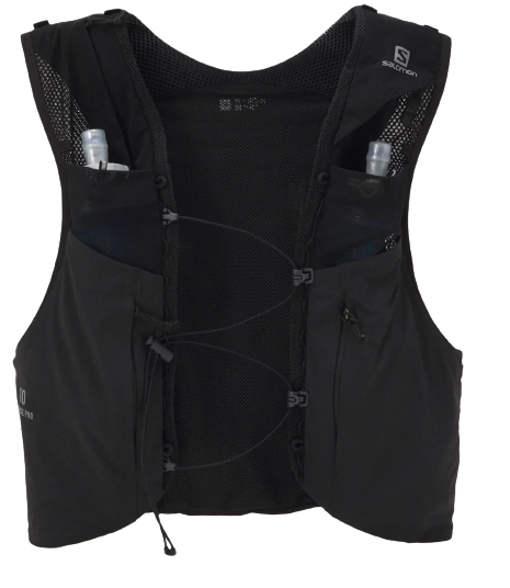 Рюкзак Salomon Sense Pro 10 Set Black - Фото 2 большая