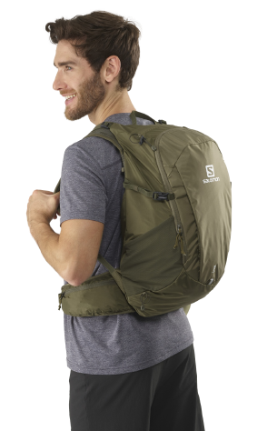 Рюкзак Salomon Trailblazer 30 Martini Olive/Olive Night/Ebony - Фото 7 большая