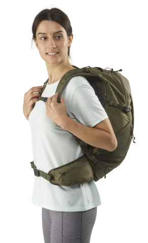 Рюкзак Salomon Trailblazer 30 Martini Olive/Olive Night/Ebony - Фото 8 большая