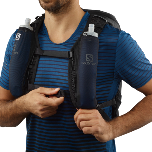 Рюкзак Salomon Agile 12 Set Black - Фото 2 большая