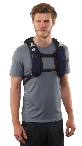 Рюкзак Salomon Agile 12 Set Black - Фото 3 большая