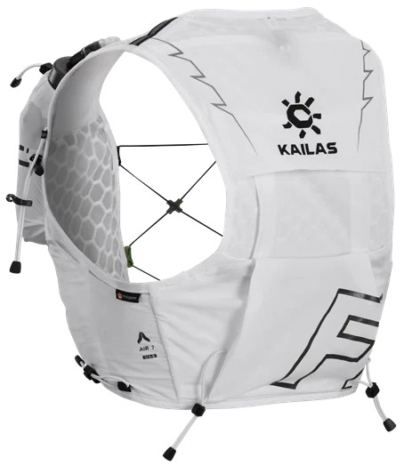 Беговой жилет Kailas Fuga Air 7 IV White - Фото 3 большая