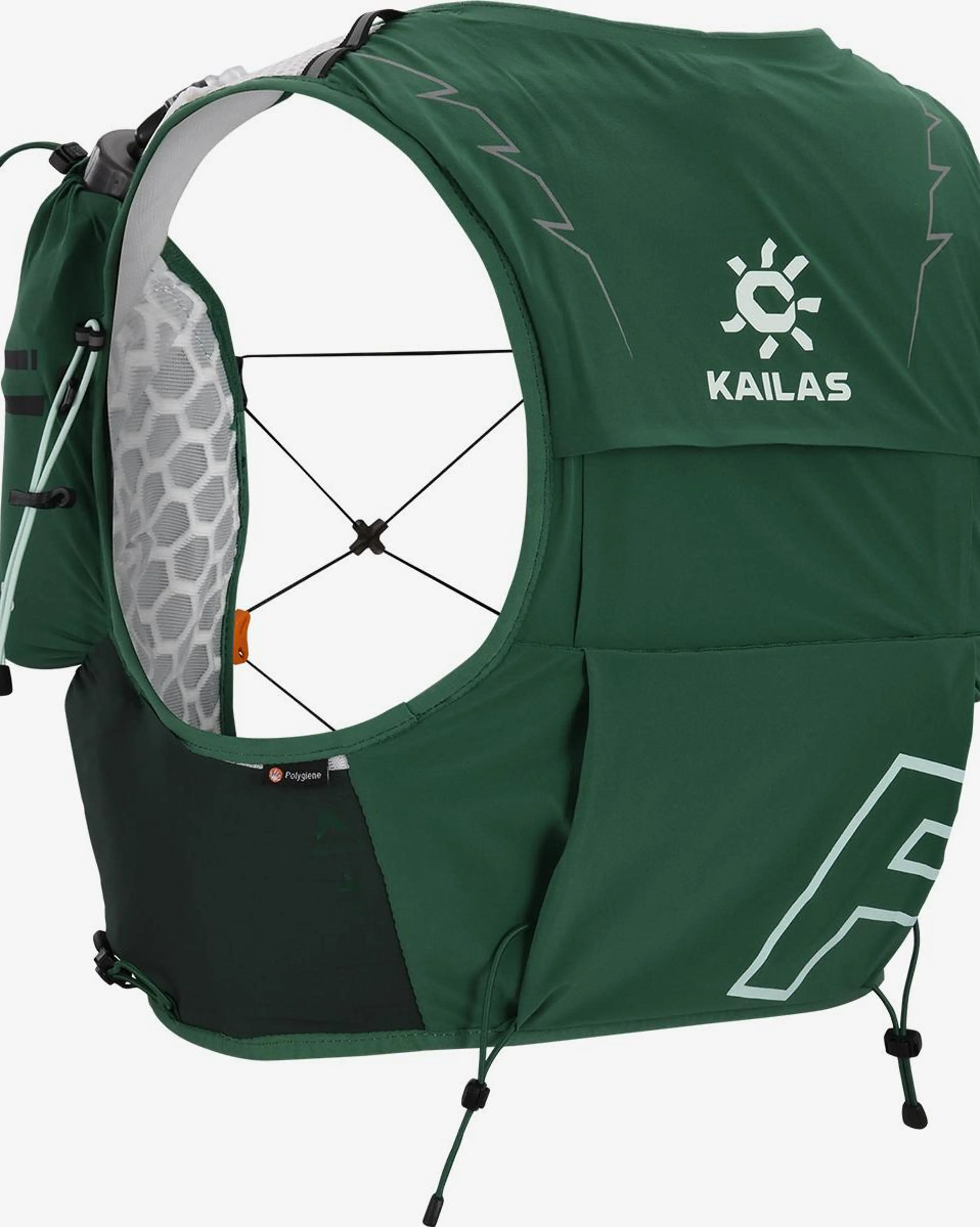 Беговой жилет Kailas Fuga Air 8 IV Roaring Forest Green - Фото 9 малая