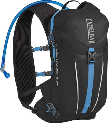Рюкзак CamelBak Octane 10 л Black/Atomic Blue - Фото 1 большая