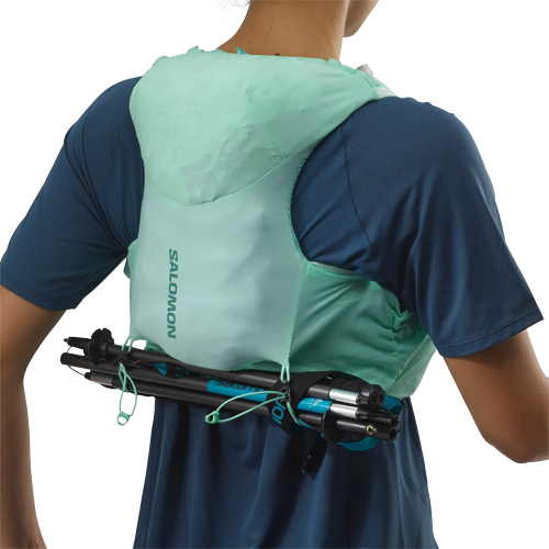 Рюкзак женский Salomon Advskin 5 Beach Glass/Ebon - Фото 5 большая
