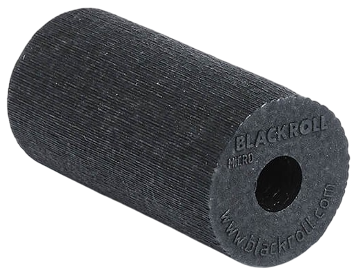 Массажный микро-ролл Blackroll Micro 6 см Черный - Фото 1 большая