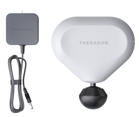 Перкуссионный массажер Theragun Mini белый - Фото 4 большая