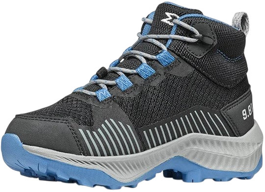Ботинки детские Garmont Pulse Mid Wp Black/Coronet Blue - Фото 5 большая