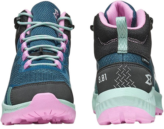 Ботинки детские Garmont Pulse Mid Wp Corsair Blue/Lavender Rose - Фото 3 большая